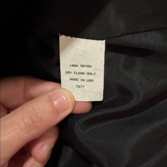 Double D Ranch Black Velvet Turquoise/Silver Encrusted Jacket SZ M EUC - Picture 5 of 5